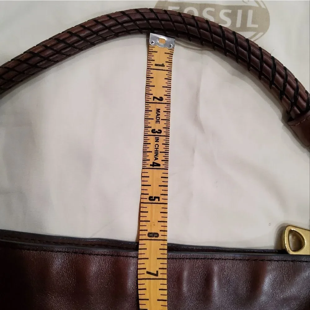 Fossil Fifty Four Whitney Suede Hobo Bag